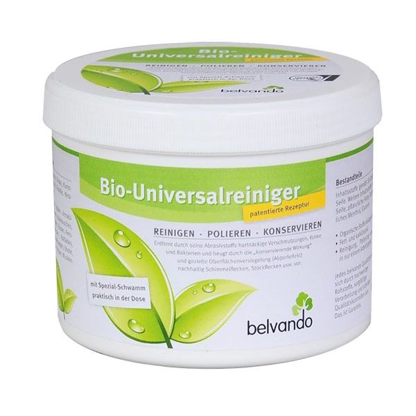 Belvando Bio čistící univerzální prášek s houbičkou
