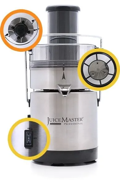 Odšťavňovač Juice Master - komponenty